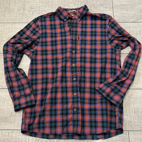 Duluth Trading Co Other - Duluth Trading Co Untucked Slim Fit Plaid Long Sleeve Shirt Mens